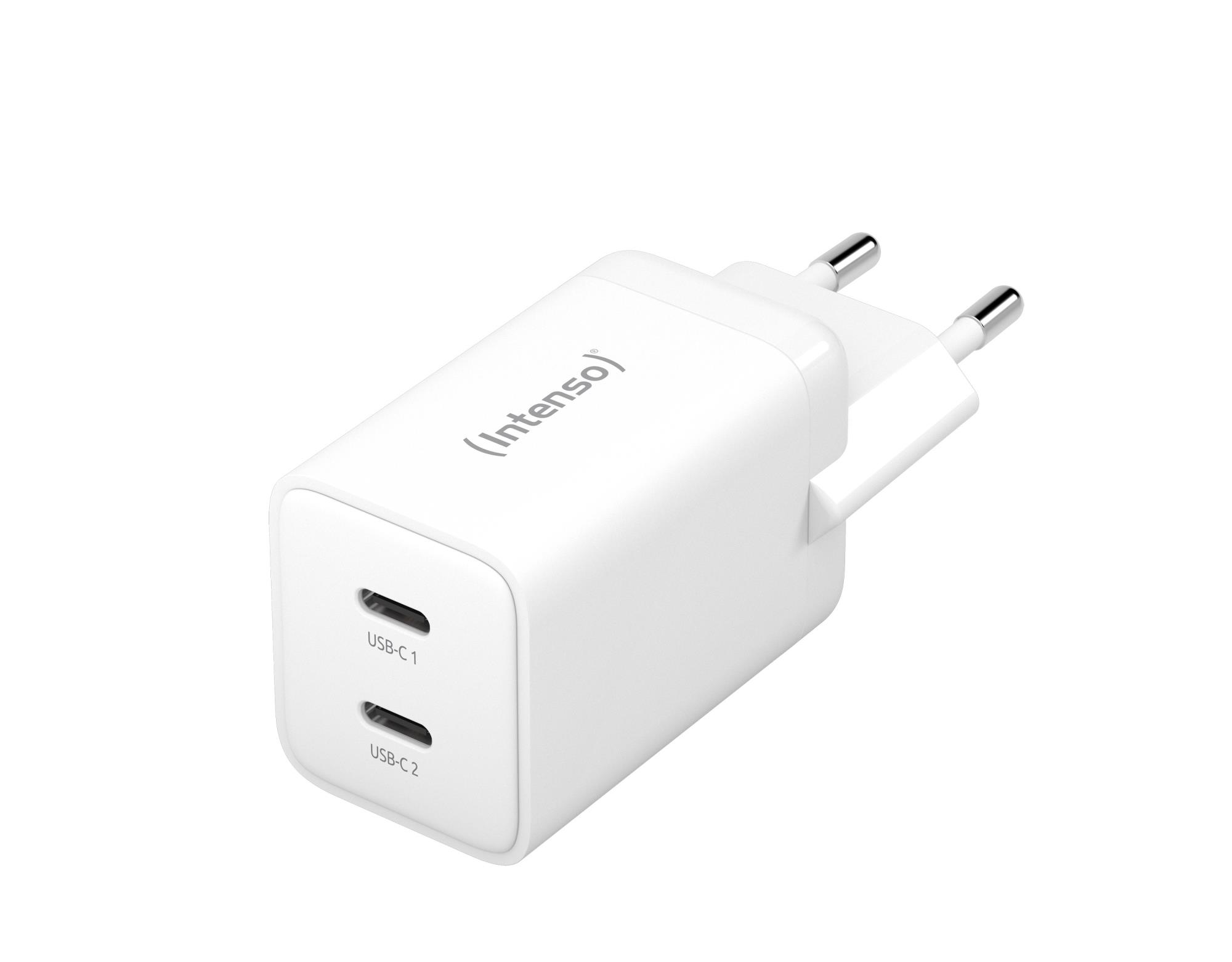 Strāvas adapteris 2xUSB-C GaN Intenso