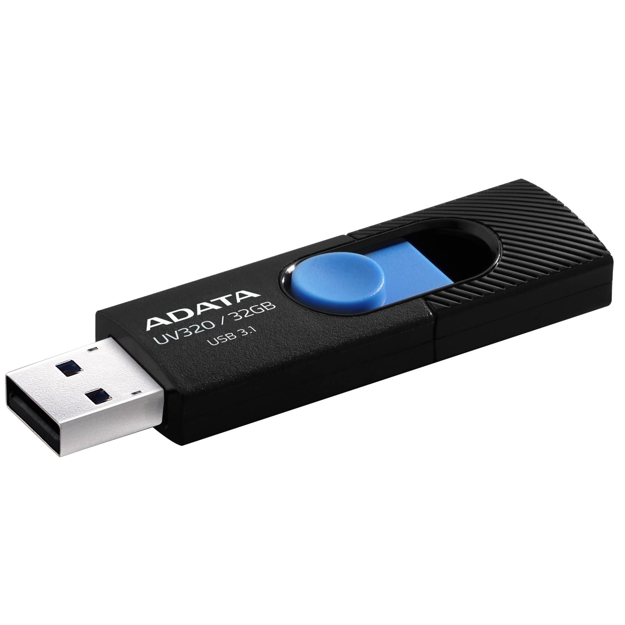 USB zibatmiņa USB3.1 32GB melna Adata UV320