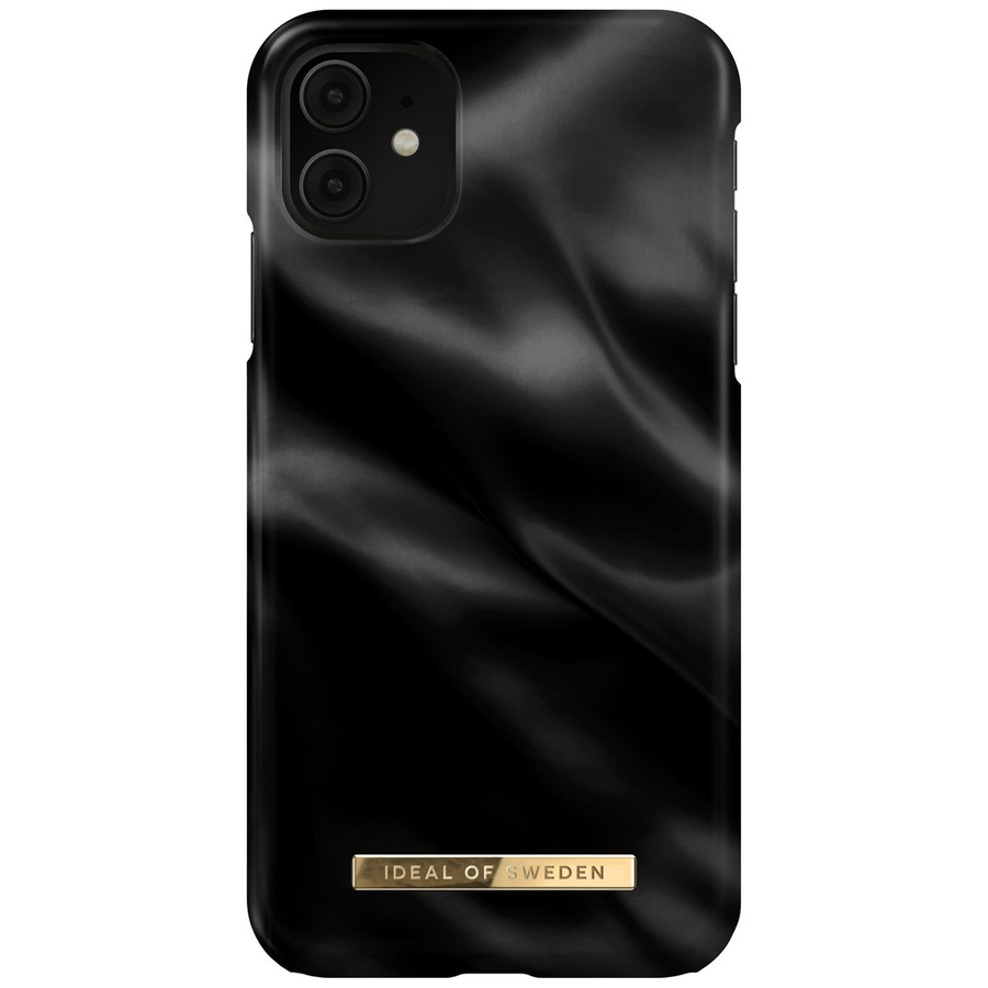 IDEAL OF SWEDEN IDFCSS21-I1961-312 IPHONE 11 / XR BLACK SATIN maciņš
