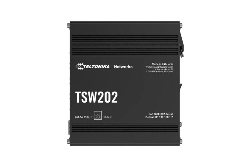 Komutators TELTONIKA TSW202 L2 PoE+ 8 porti 240W