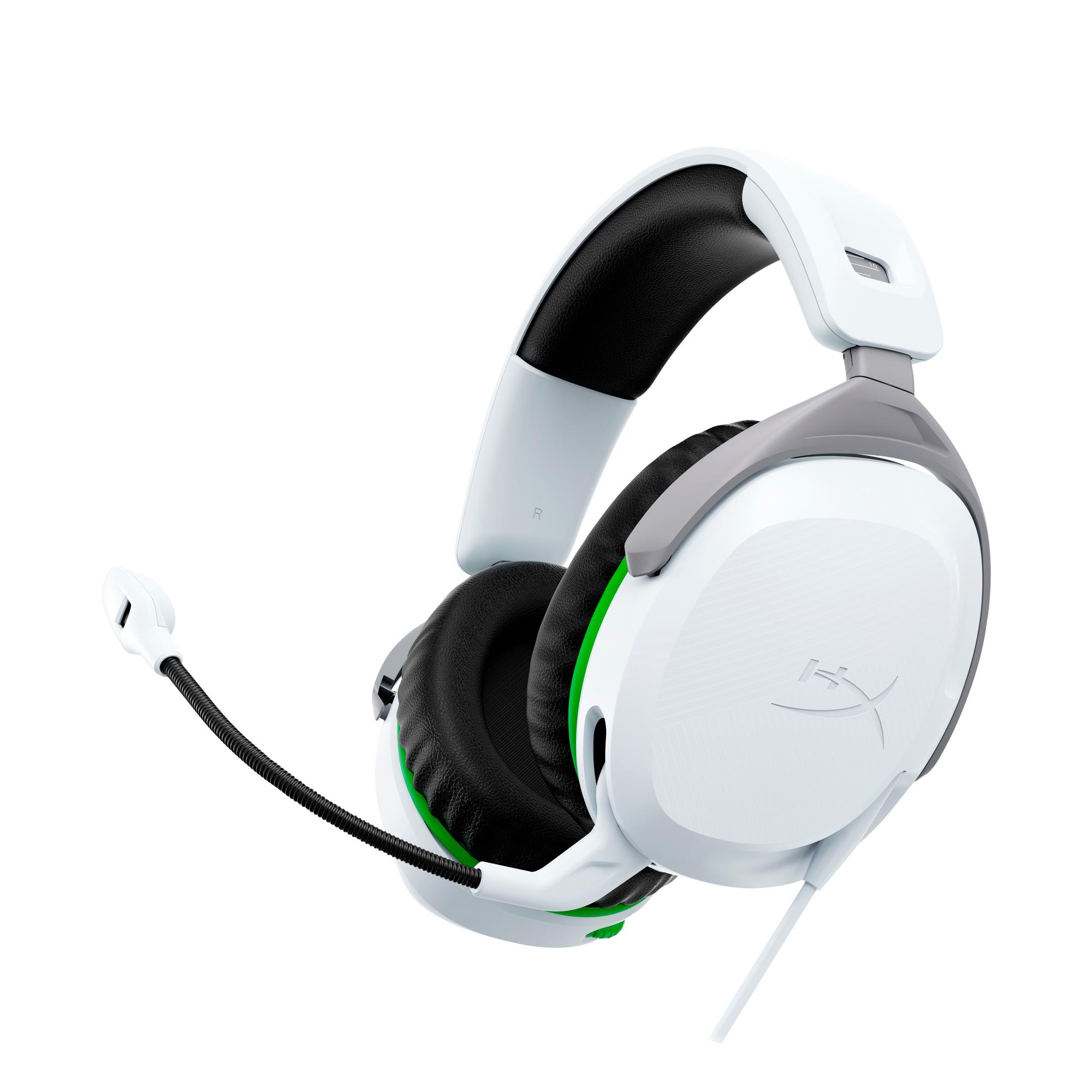 Austiņas HyperX CloudX Stinger 2 baltas/zaļas 75X28AA