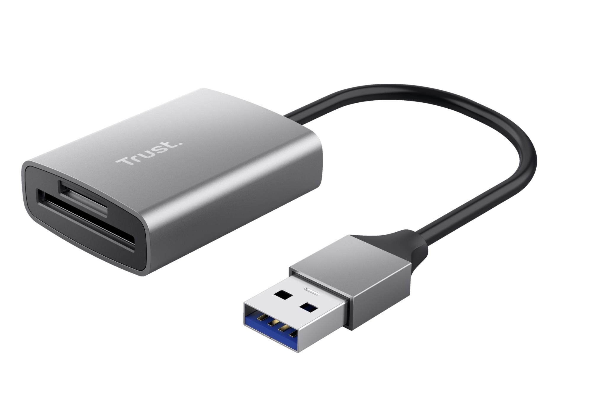 Trust USB3.2 atmiņas karšu lasītājs