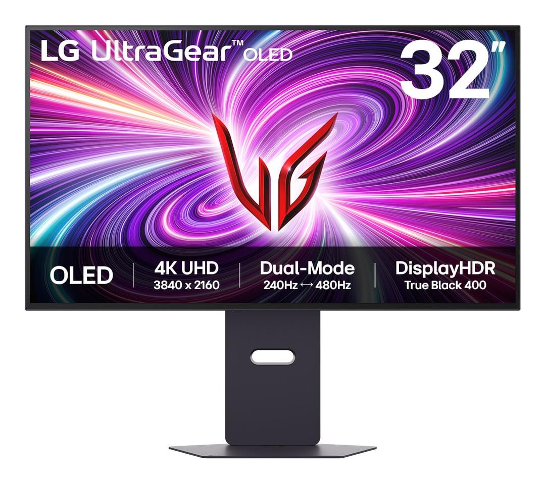 Monitors LG 32" 3840x2160 4K Ultra HD OLED plakans