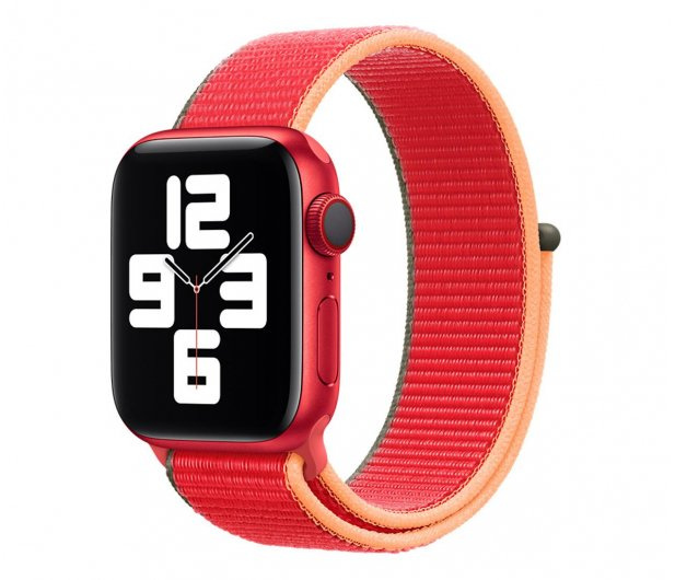 ORIGINAL APPLE Sport Loop siksniņa 44MM MJG33ZM/A (PRODUCT) SARKANS Bez iepakojuma