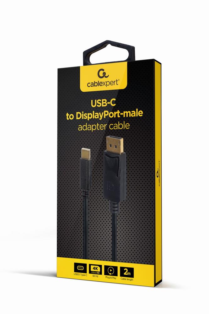 Gembird USB-C uz DisplayPort kabelis 2m