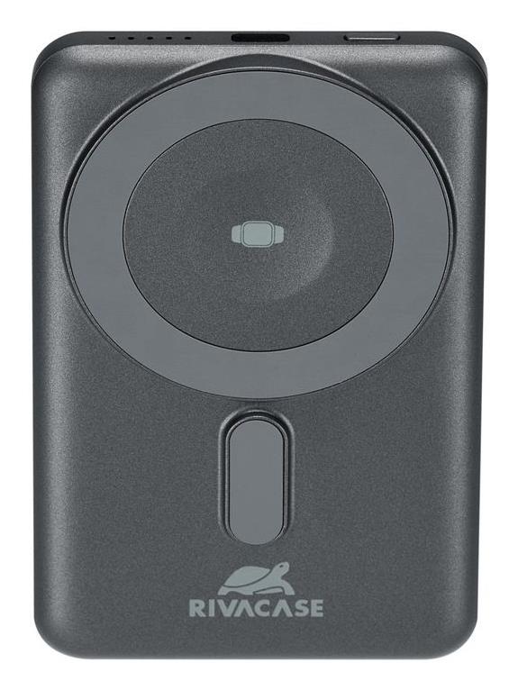 Bezvadu portatīvais lādētājs 5000mAh MagSafe + iWatch VA2607 Rivacase