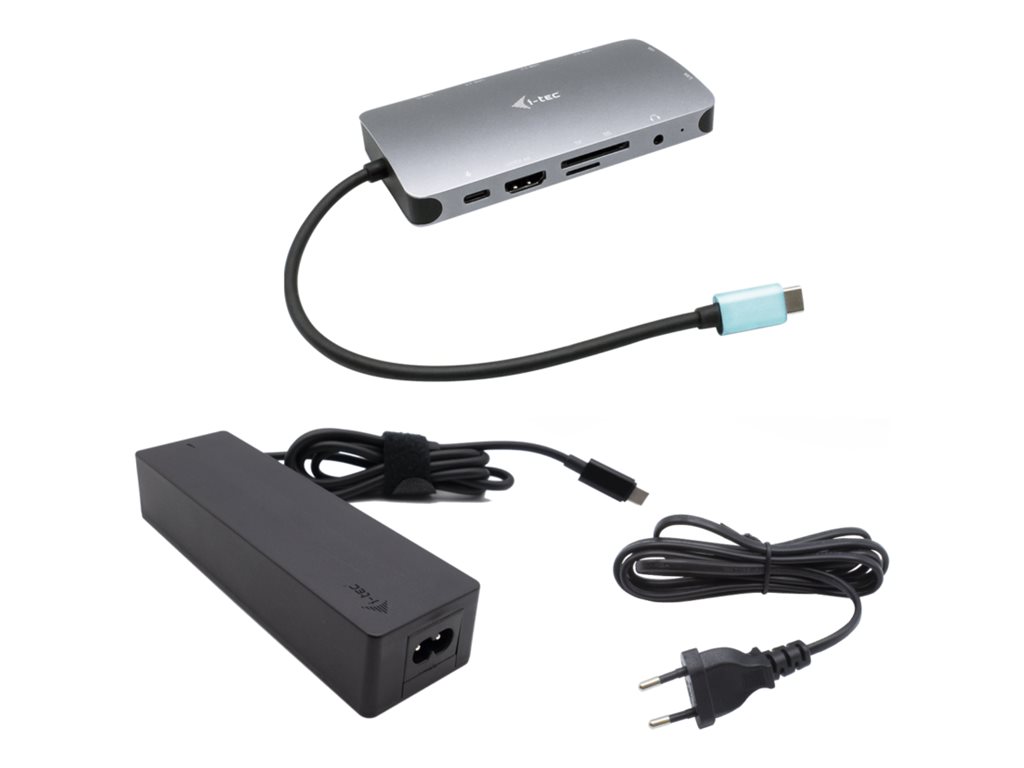 I-TEC USB-C Metal Nano doks HDMI/VGA un PD