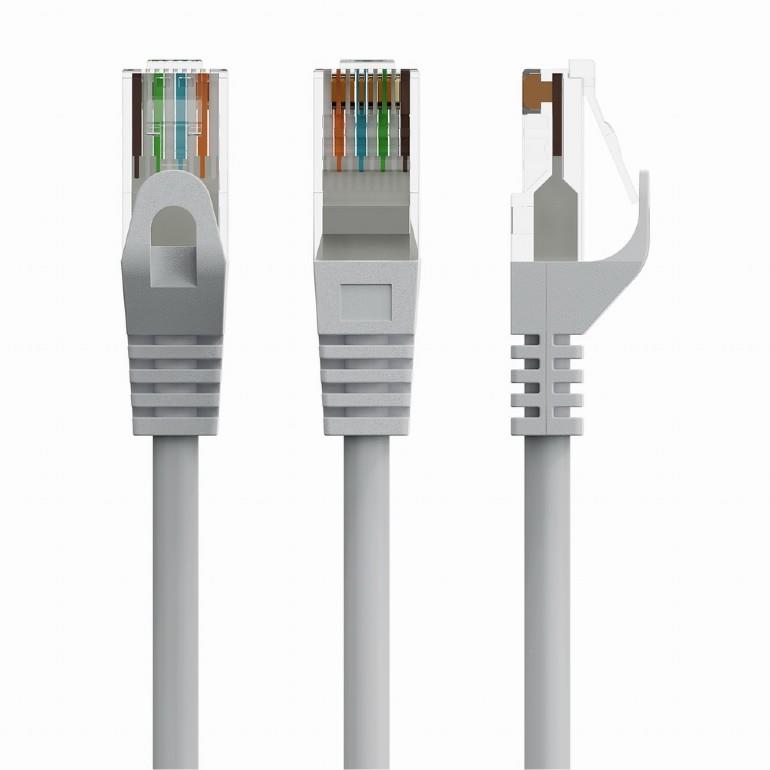 Gembird CAT6 UTP tīkla kabelis 1.5m pelēks