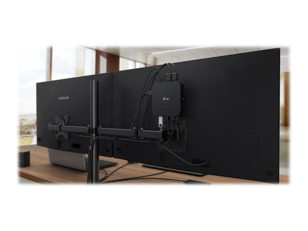 I-Tec USB-C divu ekrānu dokstacija