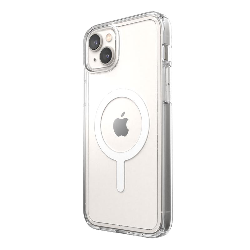 Speck Gemshell + MagSafe - maciņš iPhone 15 Plus / iPhone 14 Plus with MICROBAN coating (Clear)