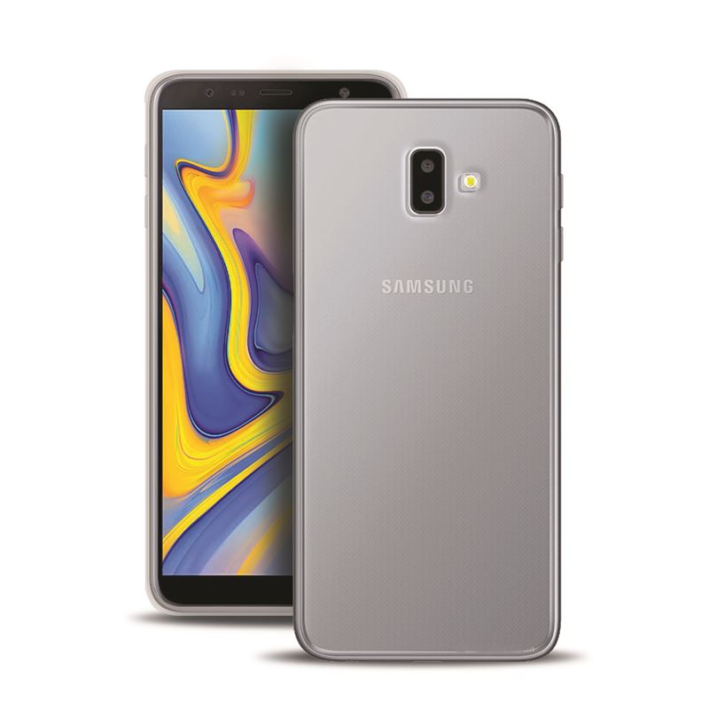 PURO 0.3 Nude - maciņš Samsung Galaxy J6 + (clear)