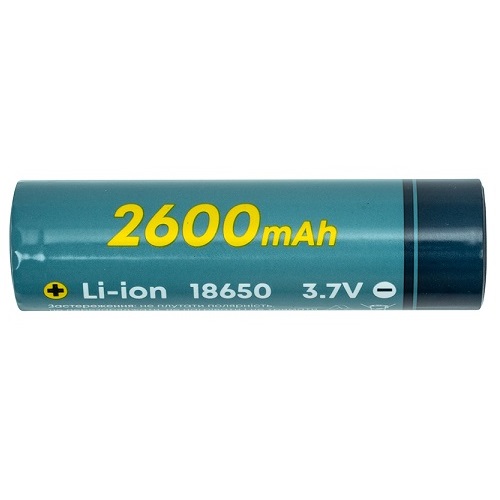 Baterija 18650, 3.7V, 1C, 2600mAh