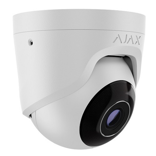 AJAX TurretCam IP Camera, 8MP, 2.8mm (balts)