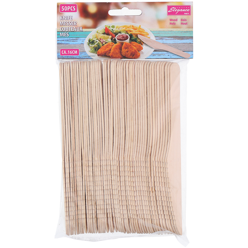 Cuisine Elegance koka naži, 16,5 cm, 50 gab.