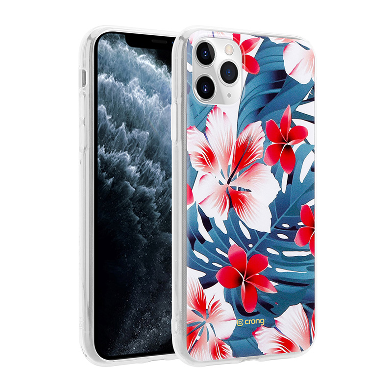 Crong Flower maciņš – iPhone 11 Pro maciņš (Pattern 03)