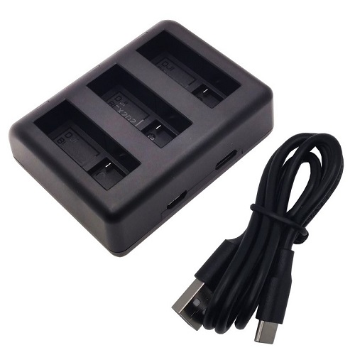 Tripple lādētājs DJI Osmo Action 3/Action 4