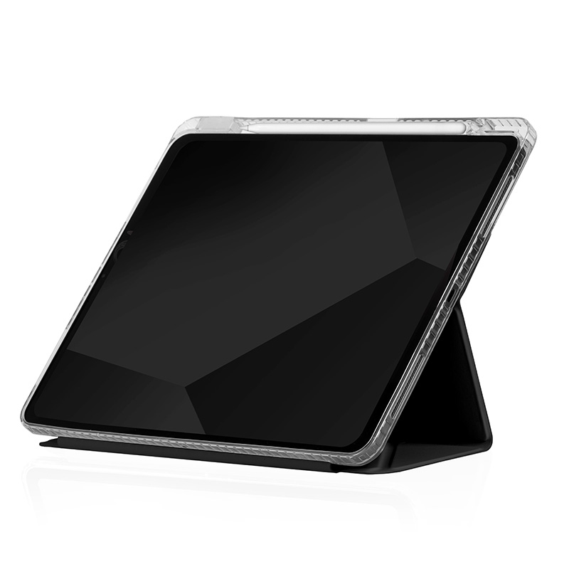 STM OPP – maciņš iPad Air 13" M3 (2025) / M2 (2024) (melns)
