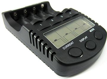 Lādētājs AA/AAA C3 ar LCD