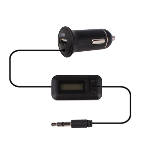 USB lādētājs + FM transmitter (12V, 24V)