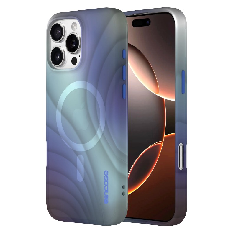 Incase Halo maciņš MagSafe - maciņš iPhone 16 Pro Max (Tidal Ocean)