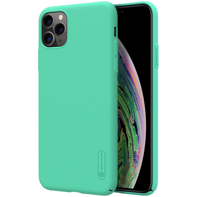 Nillkin Super Frosted Shield - maciņš Apple iPhone 11 Pro Max (Mint zaļš)