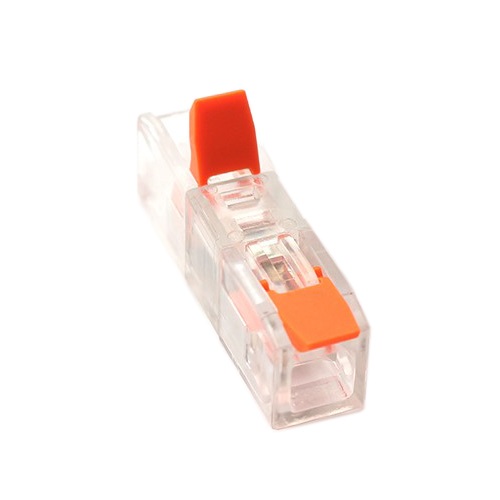Splicing Connector, Inline ar Lever, 1-1, 0.2–4.0mm², 32A, 450V, 100pcs