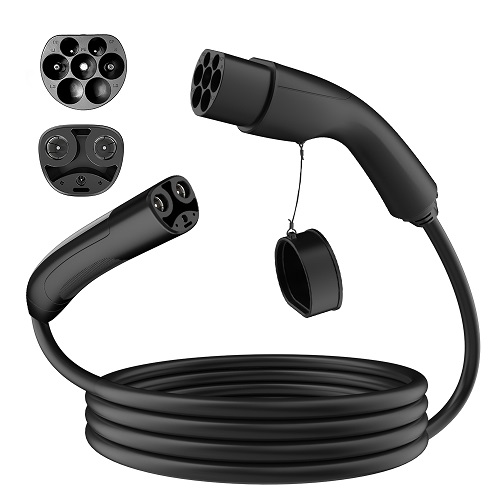 EV Charging Kabelis Tesla - Type 2, 32A, 7.2kW, 1-fazė, 5m