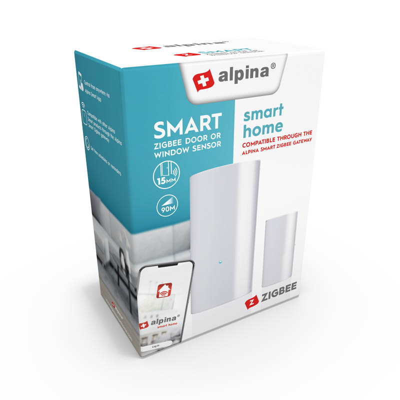 Alpina Zigbee viedais loga atvēršanas sensors