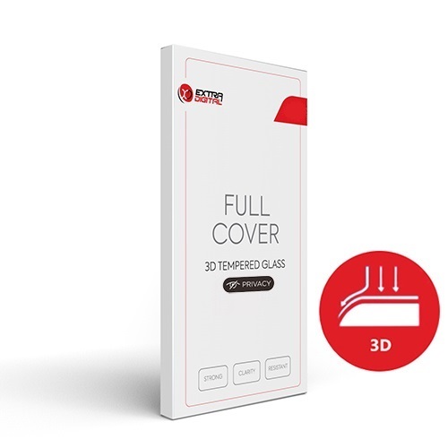 Privacy Rūdīts stikls Ekrāna aizsargs APPLE iPhone 15 Plus (3D)