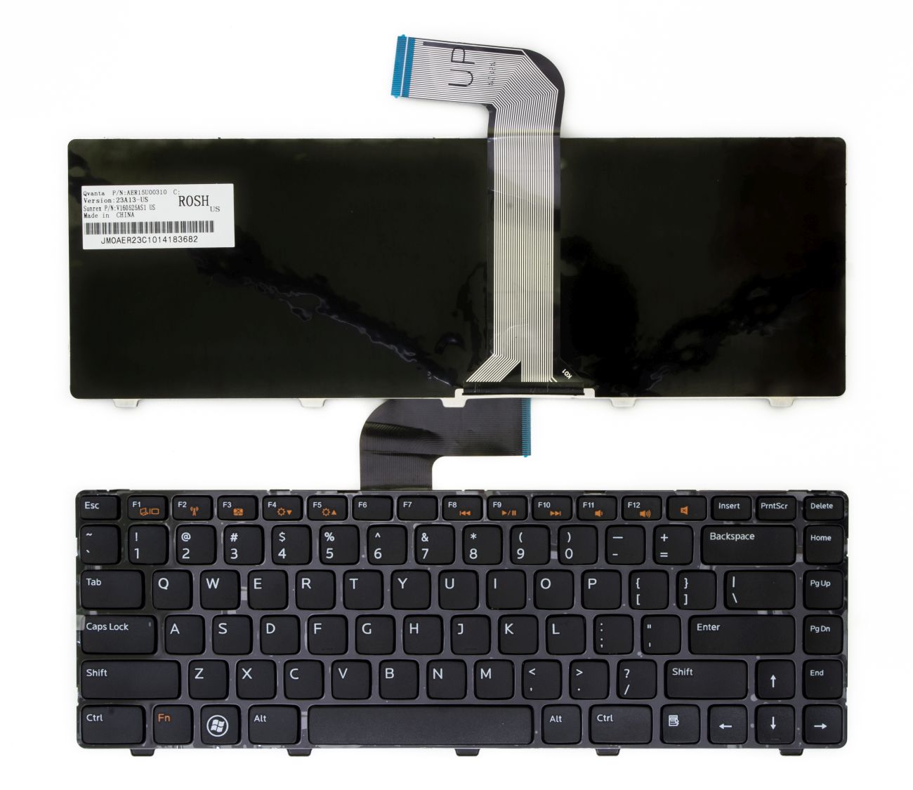 Keyboard DELL Inspiron 14R: 3420, 3520, 5520, 7520, N5040, N5050, L502x