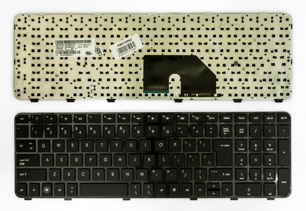 Keyboard HP: DV6-6000, DV6-6029