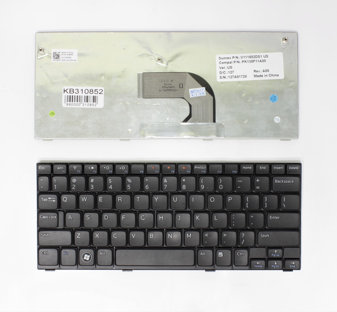Keyboard DELL Inspiron Mini 10: 1012, 1018