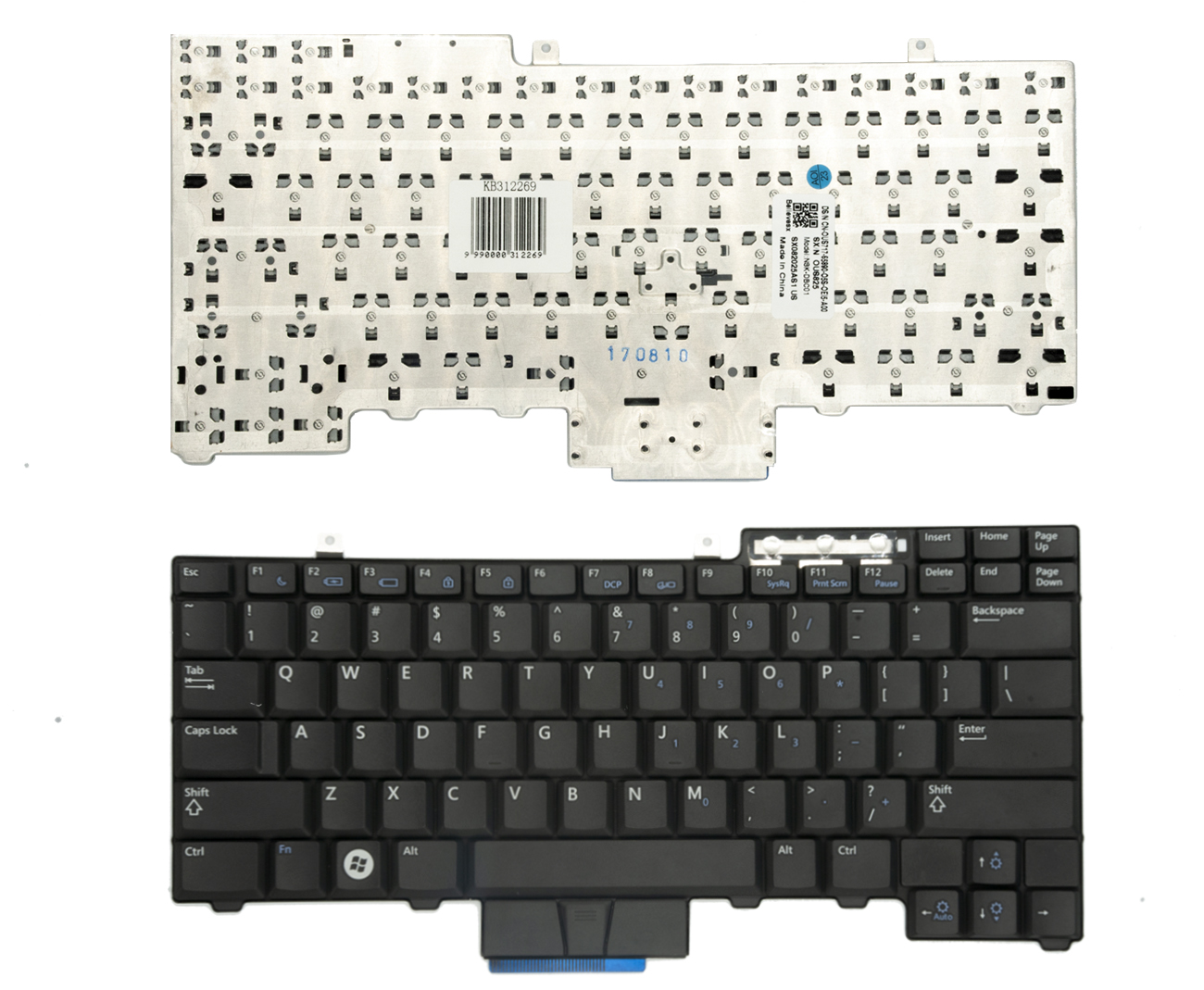 Keyboard DELL Latitude: E6400, E550,  E6500, E6510, E6410