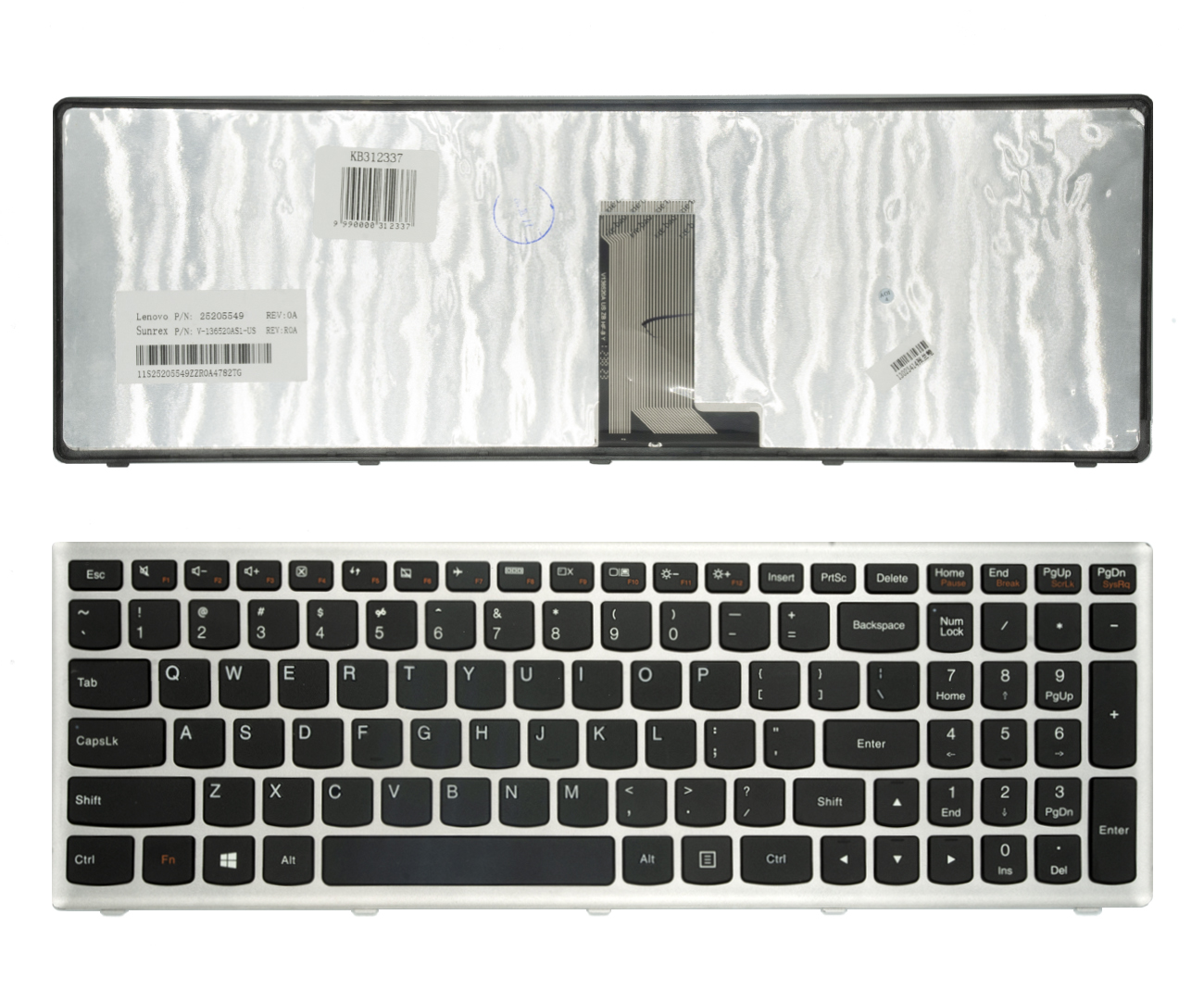 Keyboard LENOVO Ideapad: U510, Z710