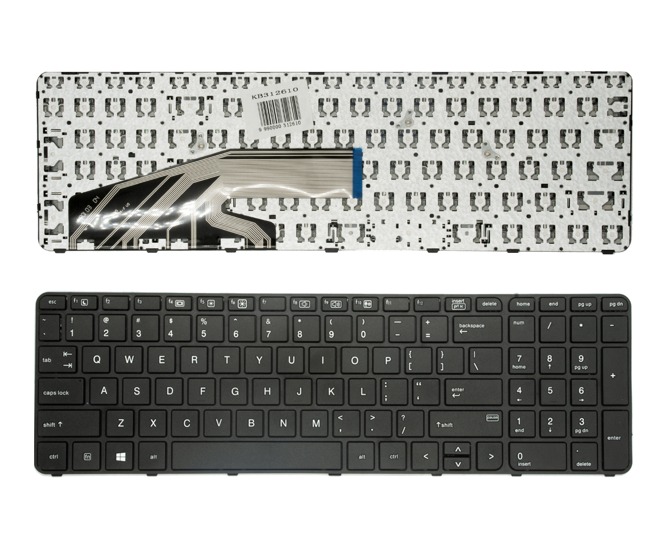 Keyboard HP: 450 G3, 455 G3, 470 G3, 470 G4