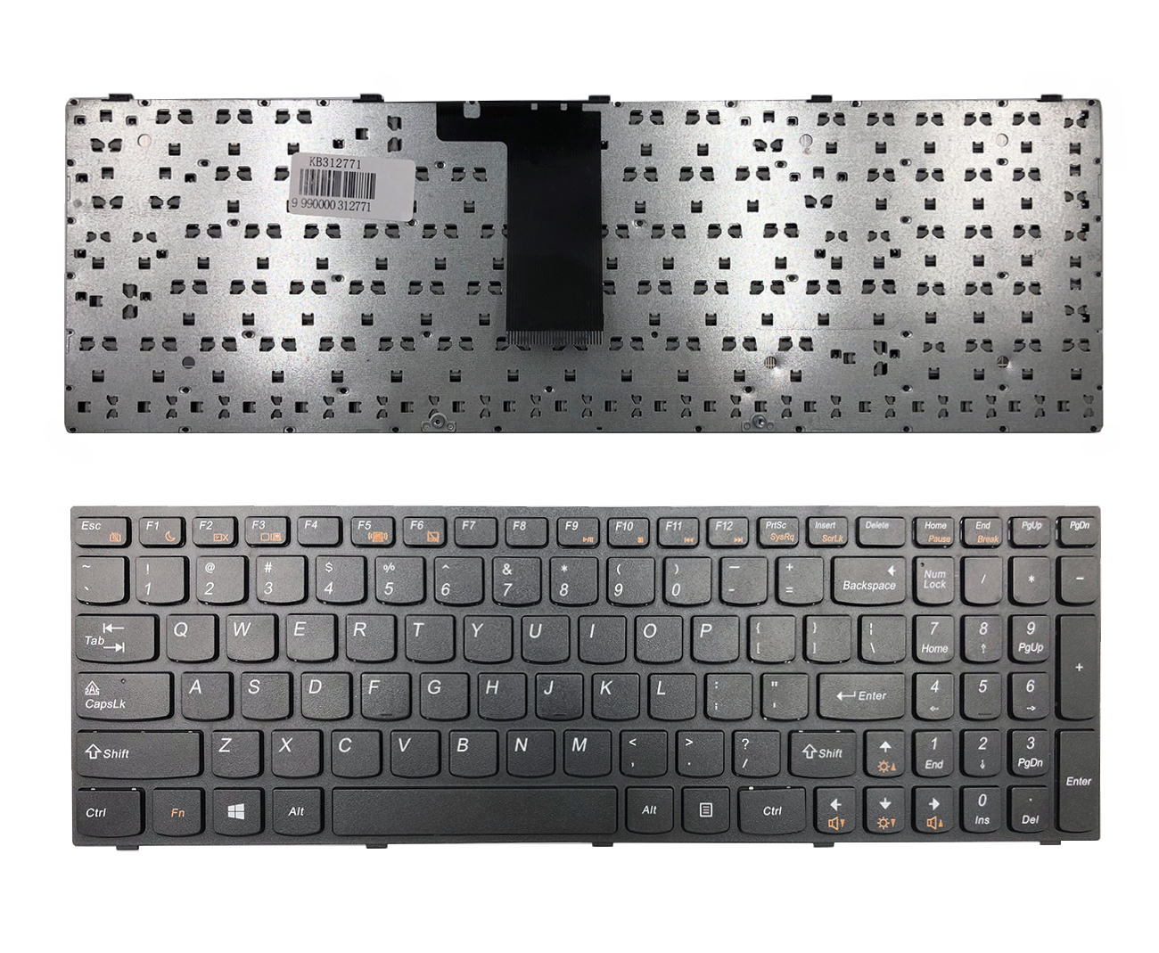 Keyboard Lenovo: B5400, B5400A with frame