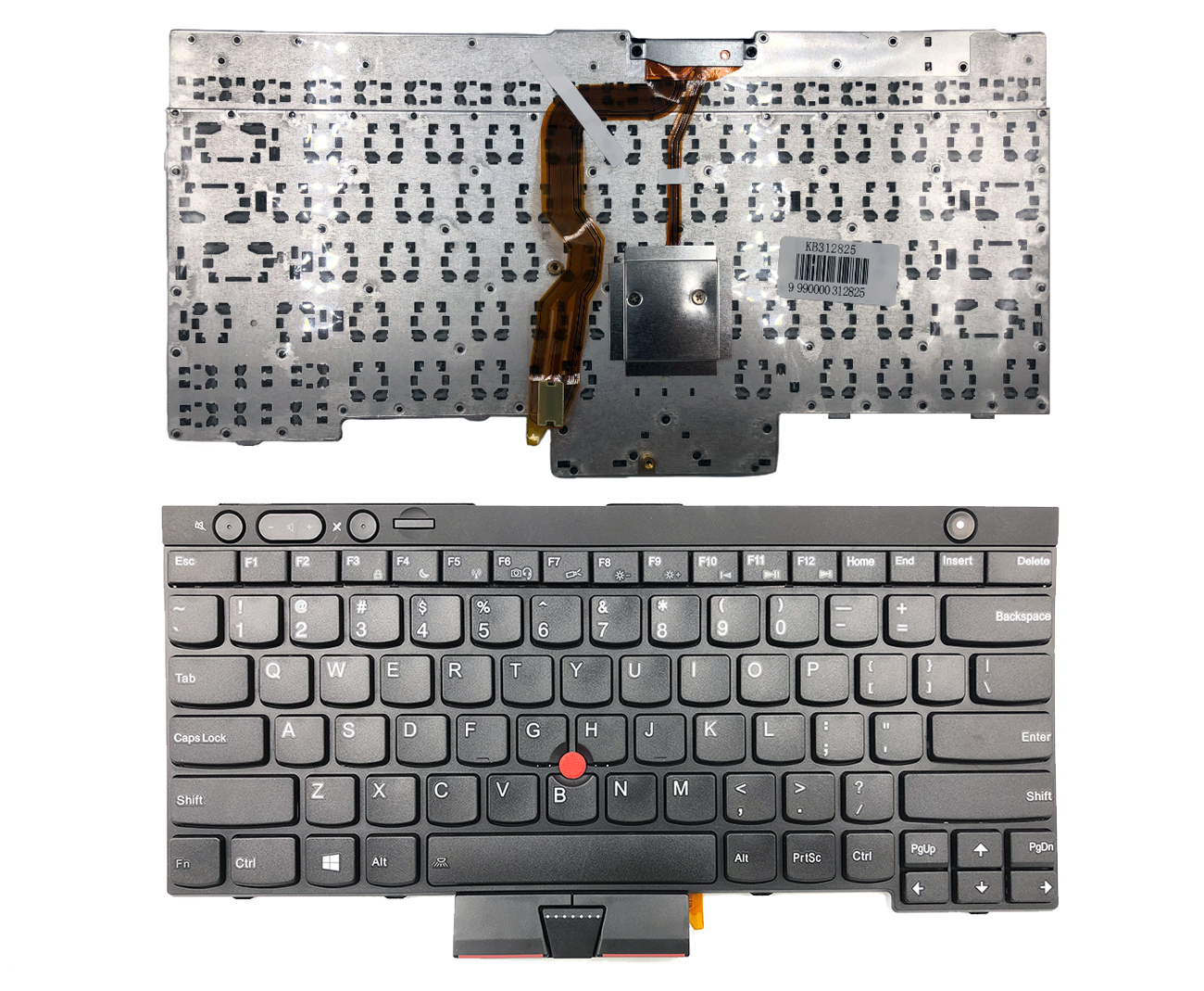 Keyboard Lenovo: Thinkpad T430, T530, L430, X230, W530 with frame and trackpoint