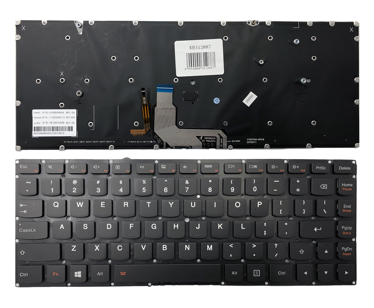 Keyboard LENOVO: ThinkPad Yoga 4 Pro Yoga 900 900-13ISK 900S-13ISK