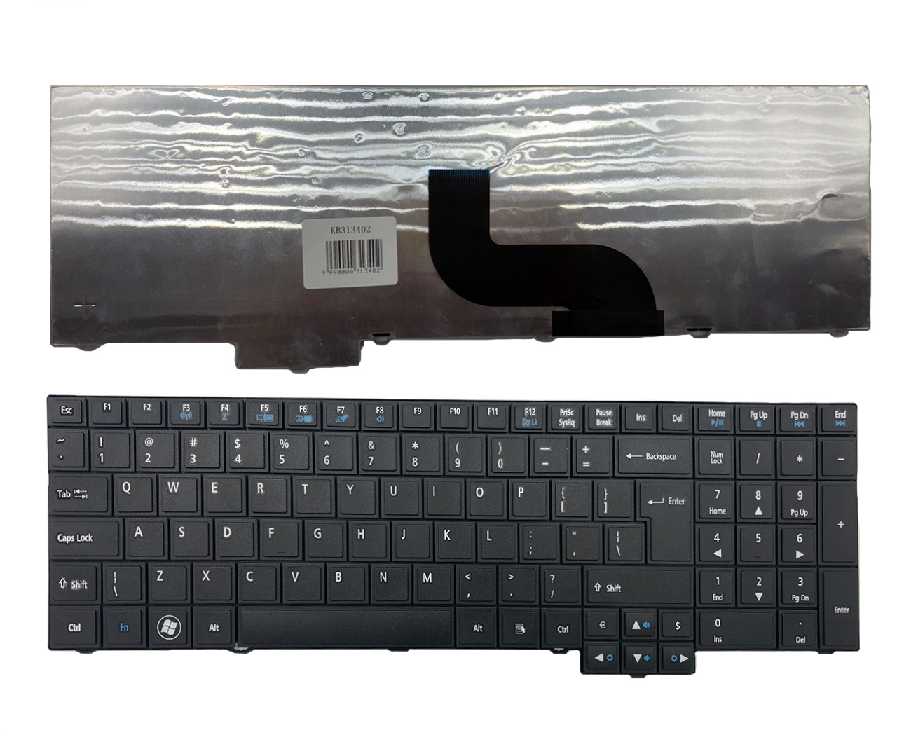 Keyboard Acer: TravelMate 5760, 5760G, 5760Z, 5760ZG, UK