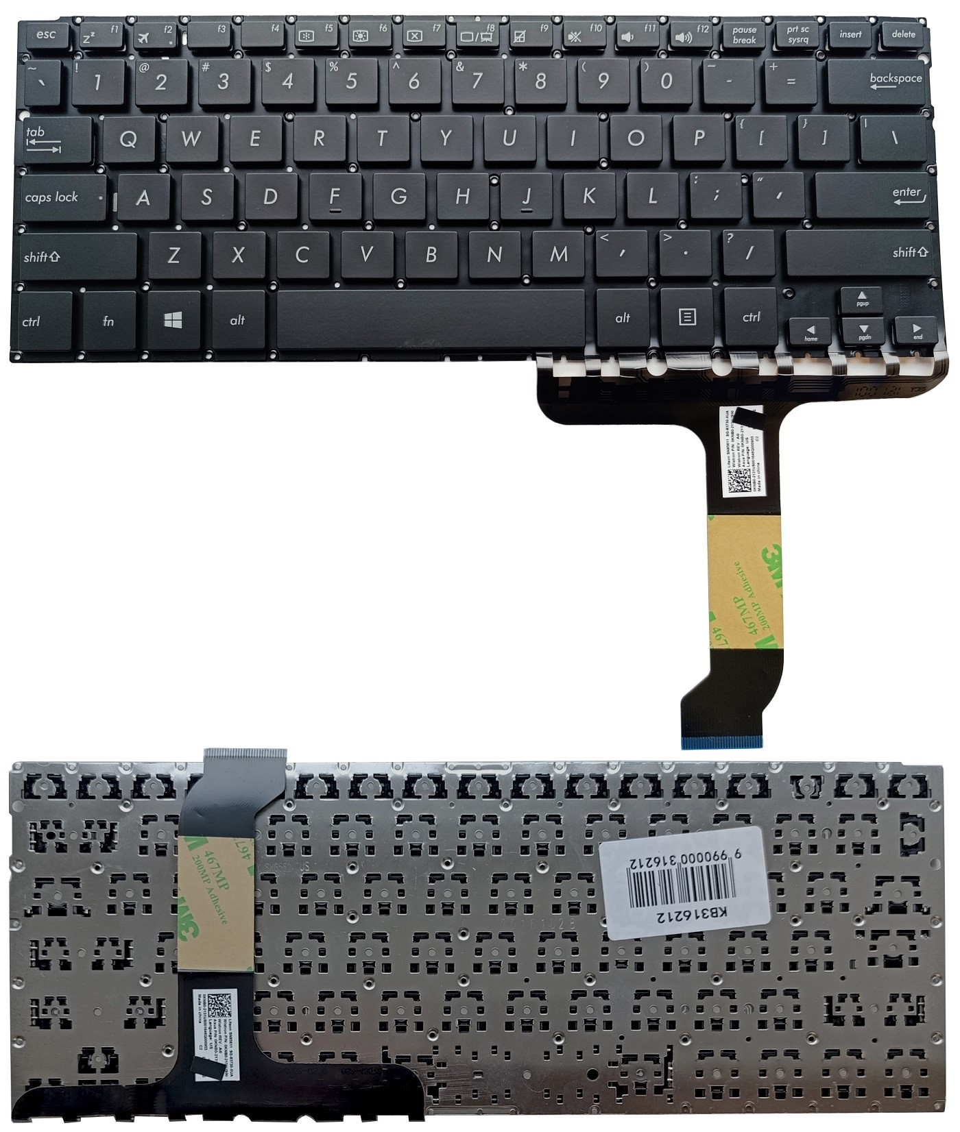 Keyboard ASUS Zenbook UX360CA, US