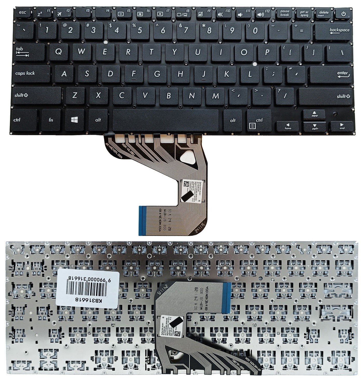 Keyboard ASUS S406U, X406U, V406U, Y406U, US