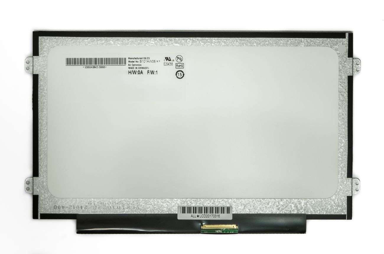 LCD screen 10.1" 1024x600, LED, SLIM, matte, 40pin (right), A+