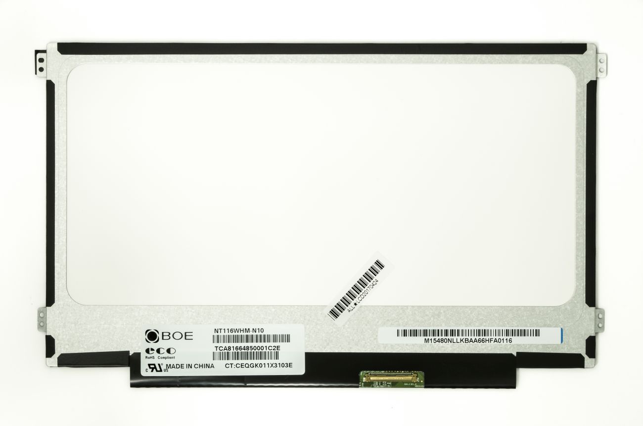LCD screen 11.6" 1366x768 HD, LED, SLIM, matte, 40pin (right), A+