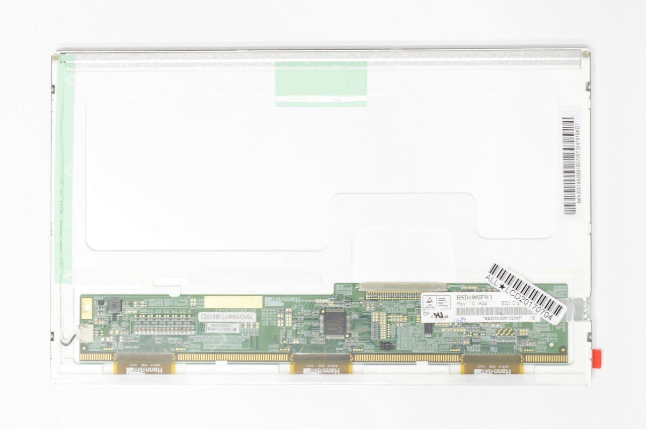 LCD screen 10.1" 1024x600, LED, matte, 30pin (right), A+