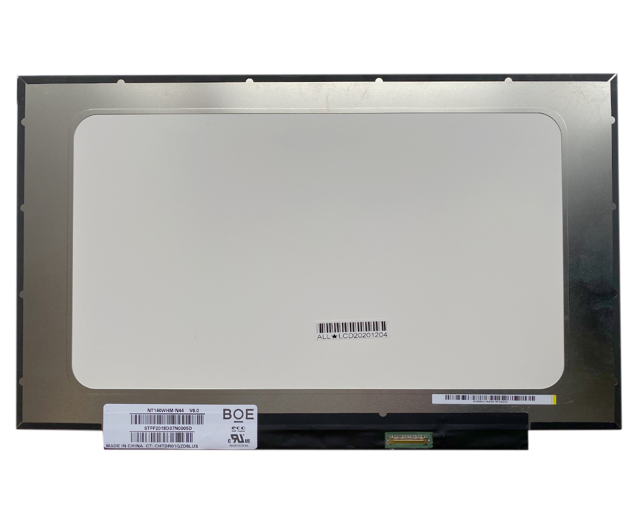 Notebook screen 14.0" 1366x768 HD, matte, 30pin (right), A+