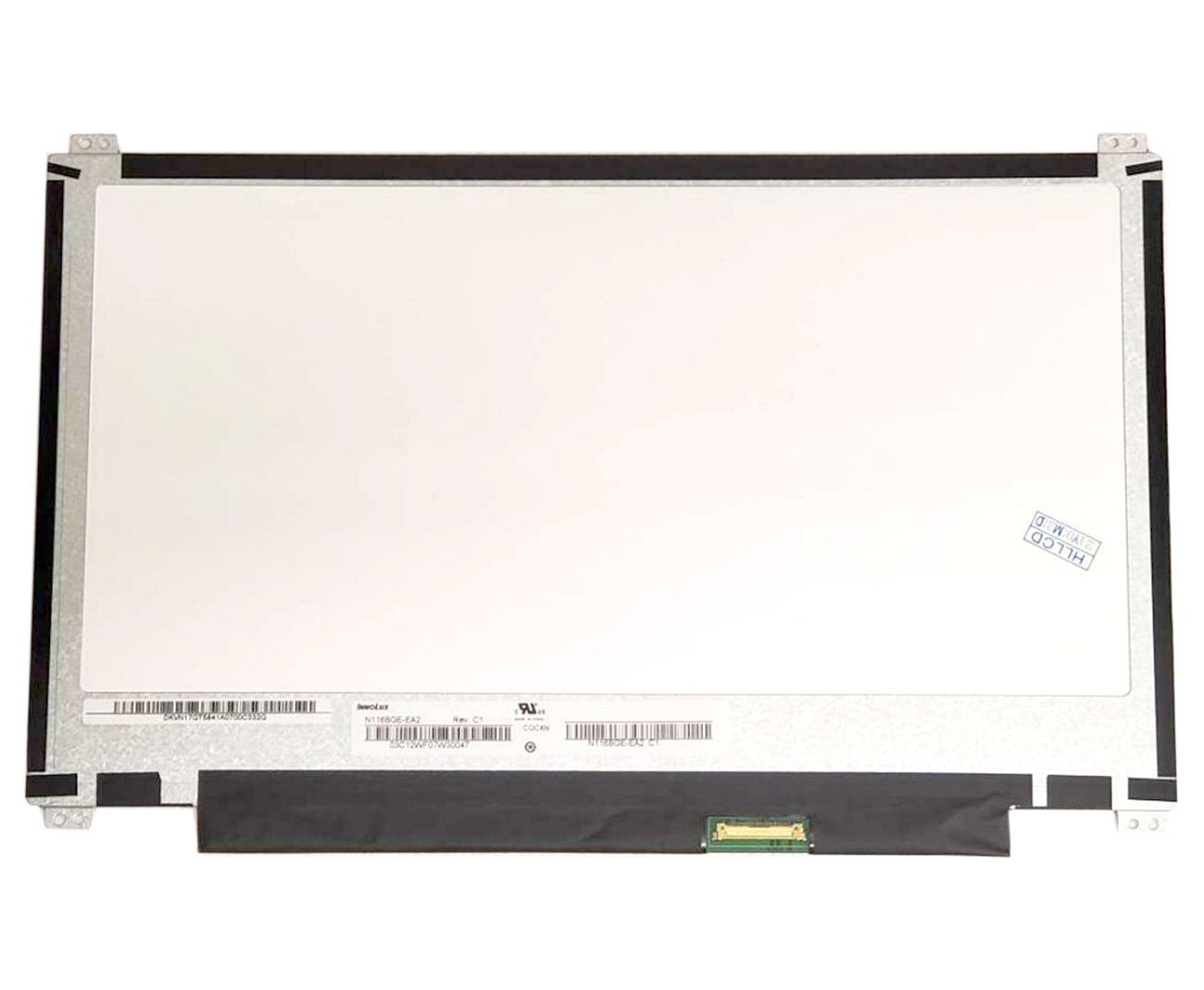 LCD screen 11.6" 1366x768 HD, LED, SLIM, matte, 30pin (right), A+