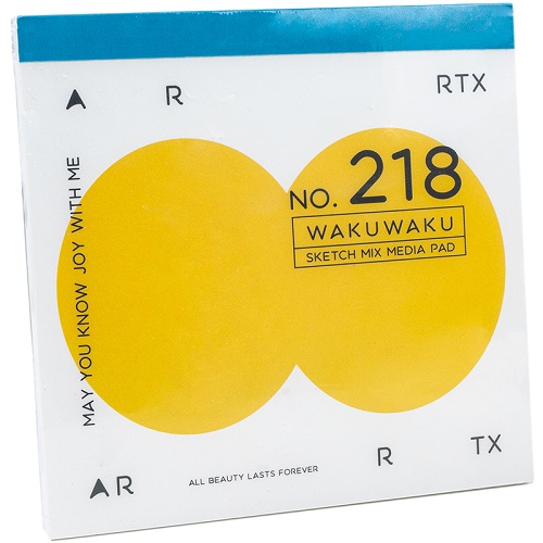 Skicēšanas bloks ARRTX, 18x18 cm, 36 lapas