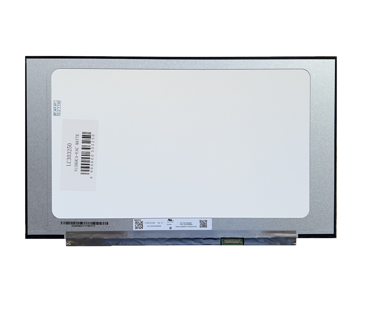 LCD Screen 15.6" 1920x1080, FHD, LED, IPS, SLIM, matte, 30pin (right), A+ (PCB 26cm)