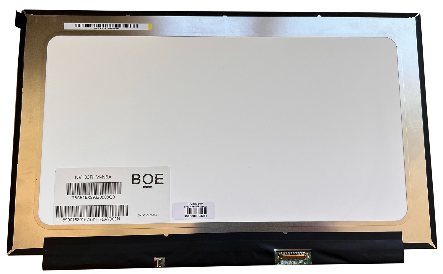 LCD screen 13.3" 1920x1080 FULL HD, LED, IPS, SLIM, matte, 30pin (right), A +