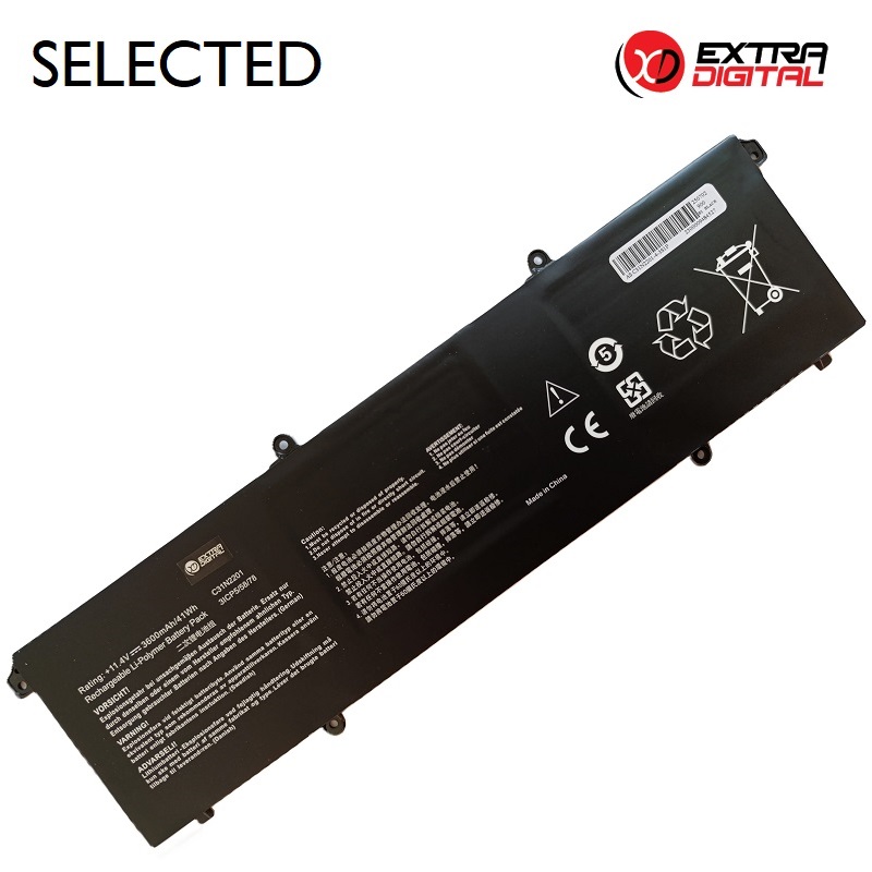Notebook Battery ASUS C31N2201, 3600mAh, Extra Digital Selected